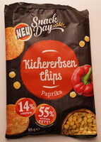 Kichererbsen Chips Paprika