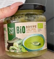 Soupe concombre courgettes et épinard