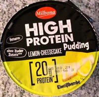 High Protein Pudding Lemon-Cheesecake
