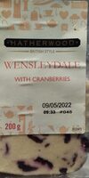 Wensleydale with cranberries
