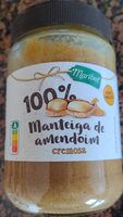 Manteiga de amendoim cremosa