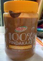 Pindakaas met stukjes noot