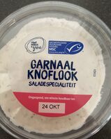 Garnalen knoflook