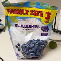 Frozen blueberries