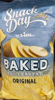 Baked potato chips