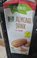 Boisson à l'amande, sans sucres