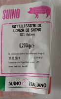 Sottilissime di lonza suino