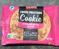 Protein cookies strawberry & lemon