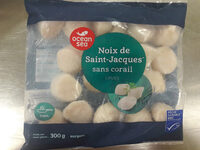 Noix de Saint-Jacques* sans corail crues