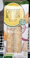 Cheese and onion sandwich