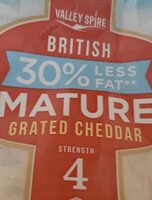 Reduced fat mature Cheddar cheese