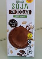 Bebida soja con chocolate