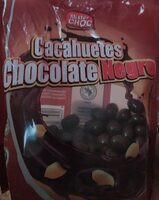 Mister choc cacahuetes chocolate negro