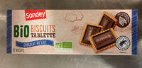 Biscuits tablette chocolat au lait Bio
