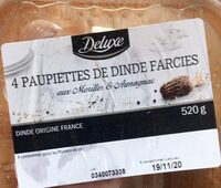 Paupiettes de dinde farcie