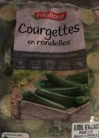 Courgettes en rondelles
