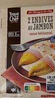 2 Endives au jambon sauce bechamel