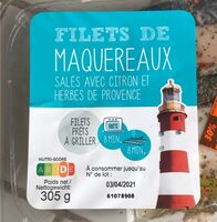 Filets de maquereaux salés