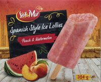 Sorbet meloun a broskev