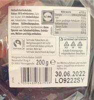 Vollmilchschokolade