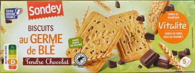 Biscuits Germe de Blé et Pépites de Chocolat