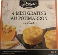 4 Mini Gratins au Potimarron
