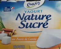Yaourt nature sucré