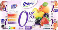 Yaourts aux fruits 0%