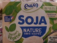 Dessert végétal Soja Nature Sans sucres