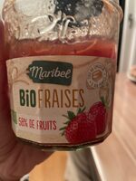 Préparation de fraise bio