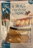 Nems Crevette et crabe