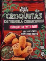 Chimichurri beef croquettes