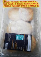 Burger de saumon pané