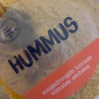 Hummus zongedroogde tomaten