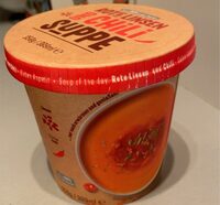 Rote Linsen und Chili Suppe