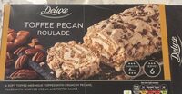 Toffee pecan roulade