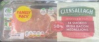 Smoked irish bacon medallions
