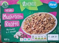 Vegan Mushroom Risotto