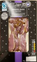 Smoked duck