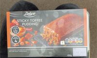 HICROWAVES mins 50 sec SERVES Deluxe STICKY TOFFEE