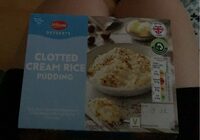 Clotted cream rice pudding