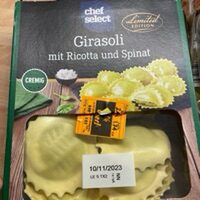 Girasoli mit Ricotta und Spinat