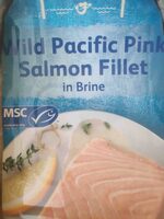 Wild Pacific Pikn Salmon Fillet in Brine