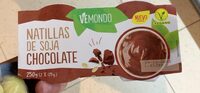 Natillas de soja chocolate