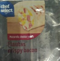Flauta crispy bacon