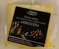 Queso añejo con aceite de oliva virgen extra arbequina