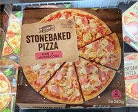 Stonebaked Pizza - Ham & Mushrooms
