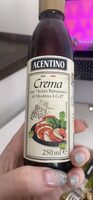 Crème avec vinaigre balsamique de molène
