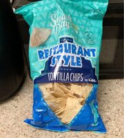 Restaurant style tortilla chips