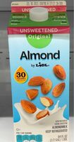 Unsweetened almond milk